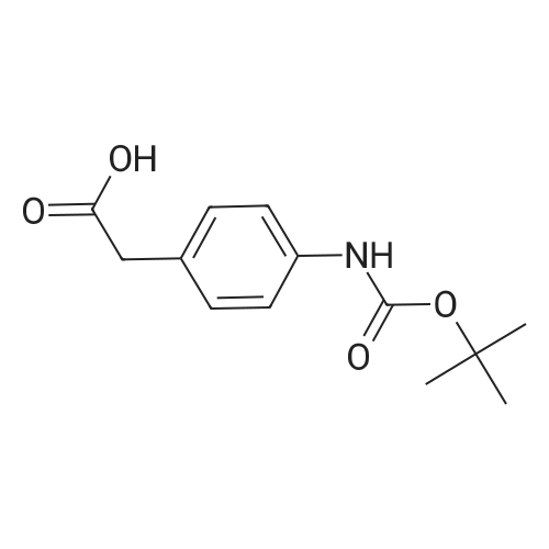 2-(4-((tert-Butoxycarbonyl)amino)phenyl)acetic acid