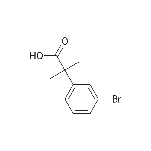 2-(3-Bromophenyl)-2-methylpropanoic acid