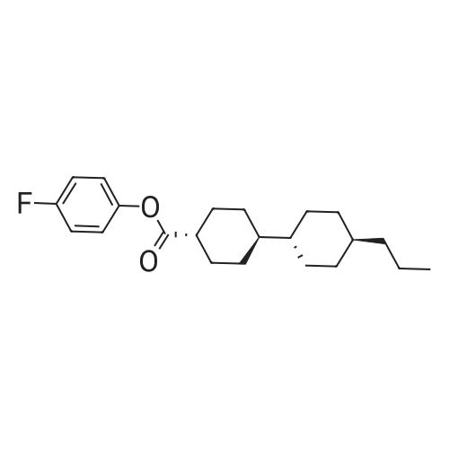 rel-4-Fluorophenyl (1r,1's,4R,4'R)-4'-propyl-[1,1'-bi(cyclohexane)]-4-carboxylate