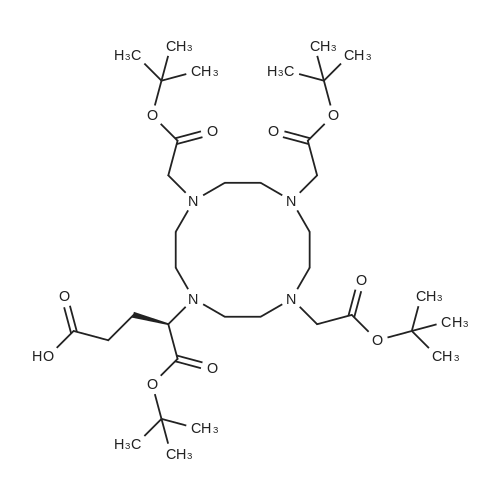 (R)-5-(tert-Butoxy)-5-oxo-4-(4,7,10-tris(2-(tert-butoxy)-2-oxoethyl)-1,4,7,10-tetraazacyclododecan-1