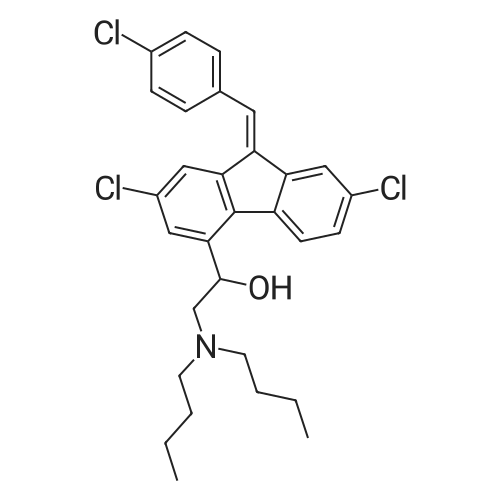 (Z)-2-(Dibutylamino)-1-(2,7-dichloro-9-(4-chlorobenzylidene)-9H-fluoren-4-yl)ethanol