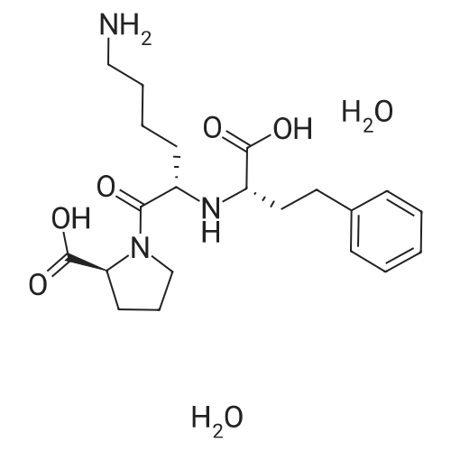 (S)-1-((S)-6-Amino-2-(((S)-1-carboxy-3-phenylpropyl)amino)hexanoyl)pyrrolidine-2-carboxylic acid dih