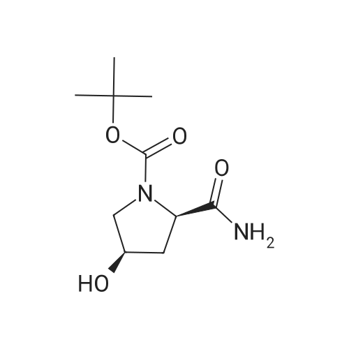 tert-Butyl (2R,4R)-2-carbamoyl-4-hydroxypyrrolidine-1-carboxylate