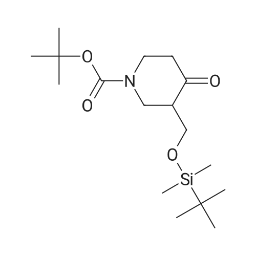 tert-Butyl 3-(((tert-butyldimethylsilyl)oxy)methyl)-4-oxopiperidine-1-carboxylate