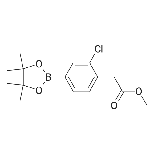 Methyl 2-(2-chloro-4-(4,4,5,5-tetramethyl-1,3,2-dioxaborolan-2-yl)phenyl)acetate
