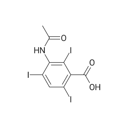 3-Acetamido-2,4,6-triiodobenzoic acid