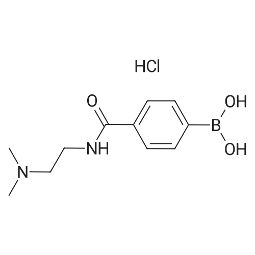 (4-((2-(Dimethylamino)ethyl)carbamoyl)phenyl)boronic acid hydrochloride