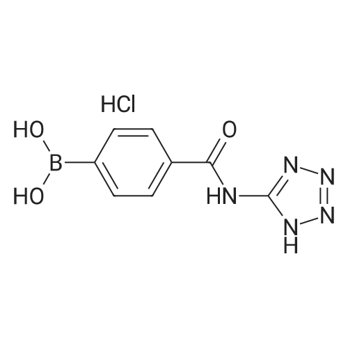 (4-((1H-Tetrazol-5-yl)carbamoyl)phenyl)boronic acid hydrochloride