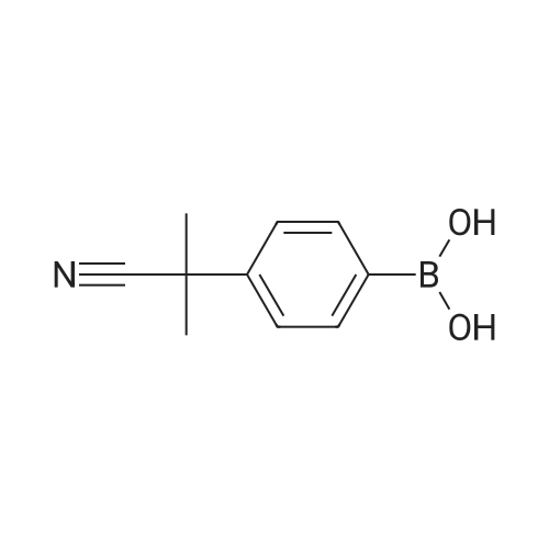 2-(4-Boronophenyl)-2-methylpropanenitrile
