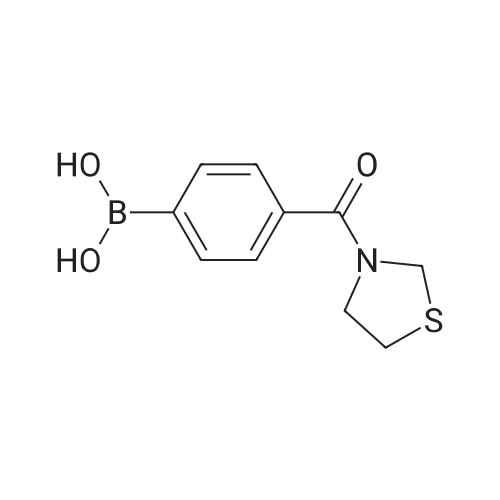 850589-33-2 (4-(Thiazolidine-3-carbonyl)phenyl)boronic acid