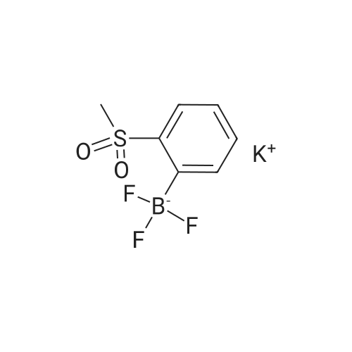 850623-65-3 Potassium trifluoro(2-(methylsulfonyl)phenyl)borate