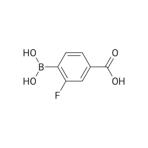 4-Borono-3-fluorobenzoic acid