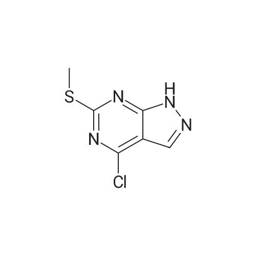 4-Chloro-6-(methylthio)-1H-pyrazolo[3,4-d]pyrimidine