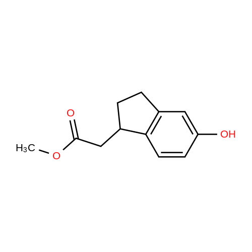Methyl 2-(5-hydroxy-2,3-dihydro-1H-inden-1-yl)acetate