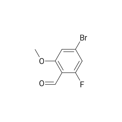 4-Bromo-2-fluoro-6-methoxybenzaldehyde
