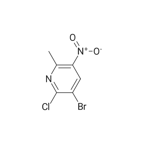 3-Bromo-2-chloro-6-methyl-5-nitropyridine
