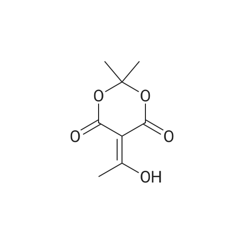5-(1-Hydroxyethylidene)-2,2-dimethyl-1,3-dioxane-4,6-dione