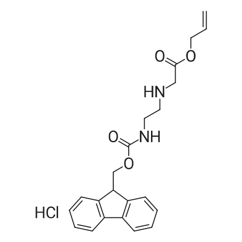 Allyl 2-((2-((((9H-fluoren-9-yl)methoxy)carbonyl)amino)ethyl)amino)acetate hydrochloride