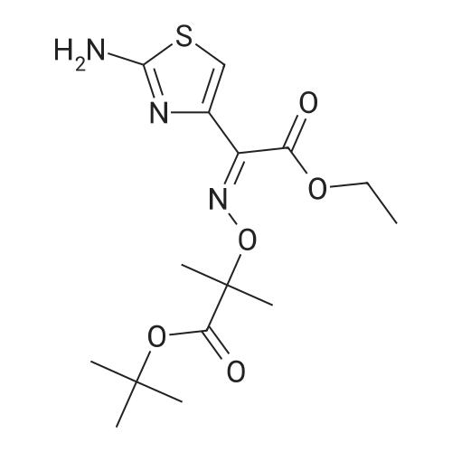 (Z)-tert-Butyl 2-(((1-(2-aminothiazol-4-yl)-2-ethoxy-2-oxoethylidene)amino)oxy)-2-methylpropanoate