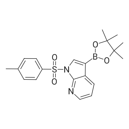 866545-91-7|3-(4,4,5,5-Tetramethyl-1,3,2-dioxaborolan-2-yl)-1-tosyl-1H-pyrrolo[2,3-b]pyridine