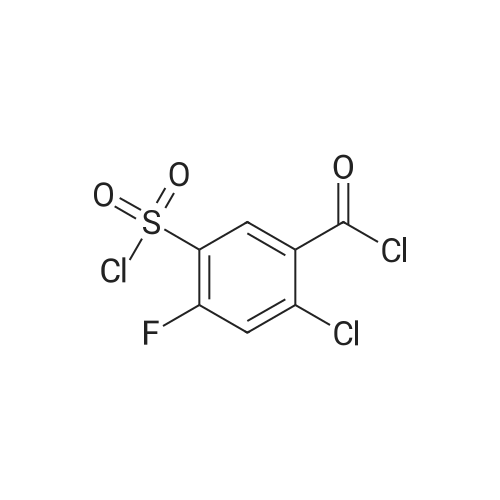 866763-17-9 2-Chloro-5-(chlorosulfonyl)-4-fluorobenzoyl chloride