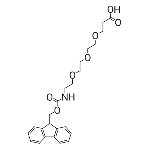 1-(9H-Fluoren-9-yl)-3-oxo-2,7,10,13-tetraoxa-4-azahexadecan-16-oic acid
