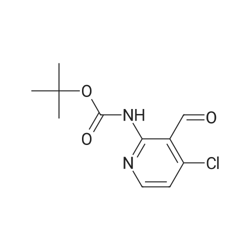 tert-Butyl (4-chloro-3-formylpyridin-2-yl)carbamate