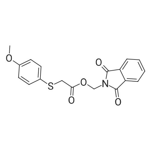 (1,3-Dioxoisoindolin-2-yl)methyl 2-((4-methoxyphenyl)thio)acetate