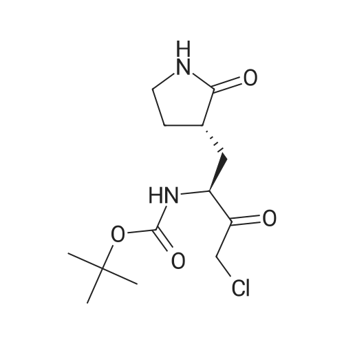 tert-Butyl ((S)-4-chloro-3-oxo-1-((S)-2-oxopyrrolidin-3-yl)butan-2-yl)carbamate