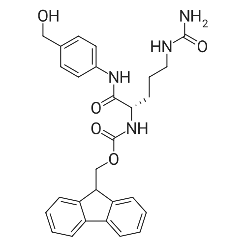 (9H-Fluoren-9-yl)methyl (S)-(1-((4-(hydroxymethyl)phenyl)amino)-1-oxo-5-ureidopentan-2-yl)carbamate