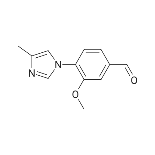 3-Methoxy-4-(4-methyl-1H-imidazol-1-yl)benzaldehyde