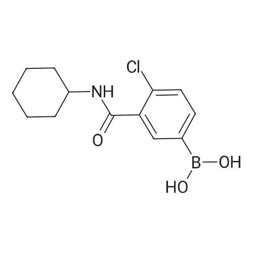 871332-92-2 (4-Chloro-3-(cyclohexylcarbamoyl)phenyl)boronic acid