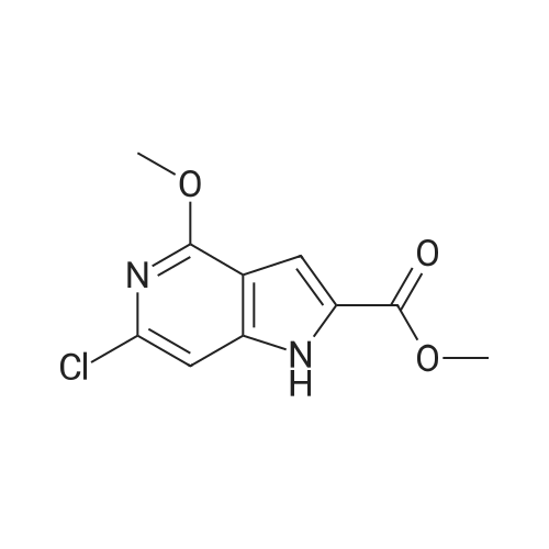 Methyl 6-chloro-4-methoxy-1H-pyrrolo[3,2-c]pyridine-2-carboxylate