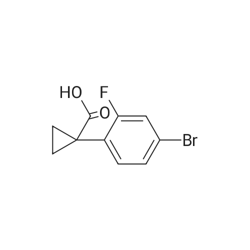 1-(4-Bromo-2-fluorophenyl)cyclopropanecarboxylic acid