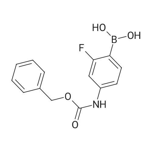874290-59-2|(4-(((Benzyloxy)carbonyl)amino)-2-fluorophenyl)boronic acid