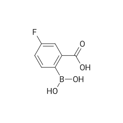 2-Borono-5-fluorobenzoic acid