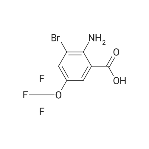 2-Amino-3-bromo-5-(trifluoromethoxy)benzoic acid