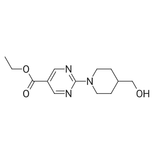 Ethyl 2-(4-(hydroxymethyl)piperidin-1-yl)pyrimidine-5-carboxylate