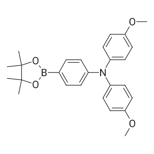 4-Methoxy-N-(4-methoxyphenyl)-N-(4-(4,4,5,5-tetramethyl-1,3,2-dioxaborolan-2-yl)phenyl)aniline