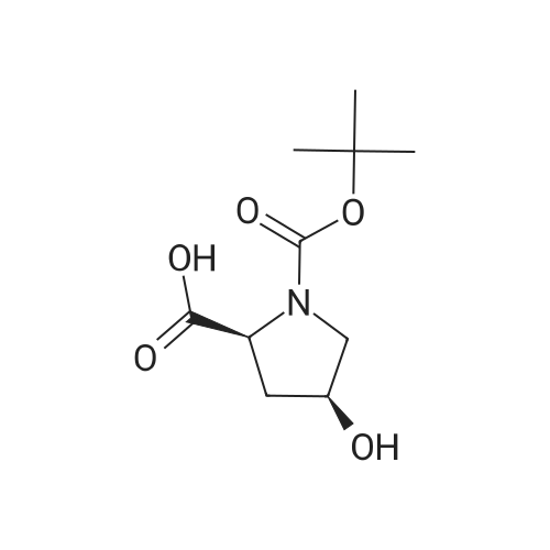 (2S,4S)-1-(tert-Butoxycarbonyl)-4-hydroxypyrrolidine-2-carboxylic acid