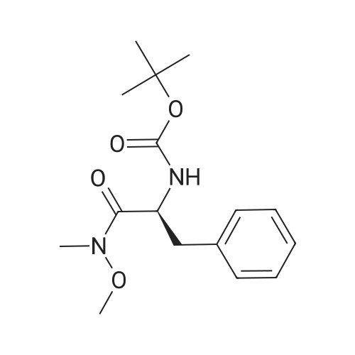 (S)-tert-Butyl (1-(methoxy(methyl)amino)-1-oxo-3-phenylpropan-2-yl)carbamate