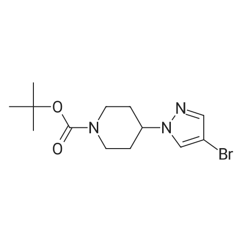 877399-50-3|tert-Butyl 4-(4-bromo-1H-pyrazol-1-yl)piperidine-1-carboxylate