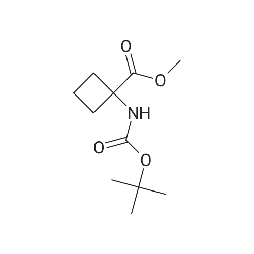 Methyl 1-((tert-butoxycarbonyl)amino)cyclobutanecarboxylate