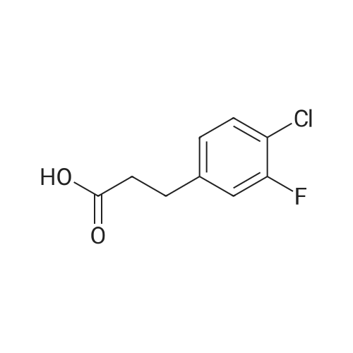 3-(4-Chloro-3-fluorophenyl)propionic acid