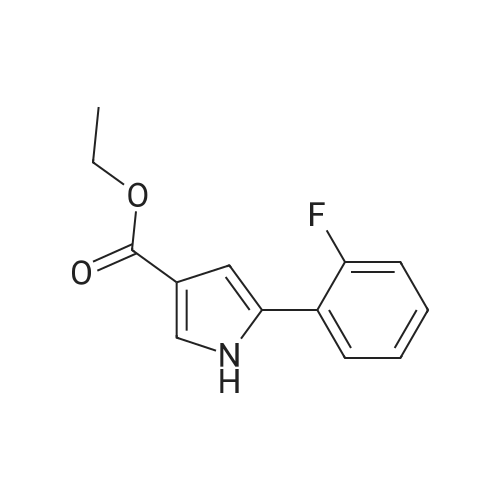 881674-06-2|Ethyl 5-(2-fluorophenyl)-1H-pyrrole-3-carboxylate