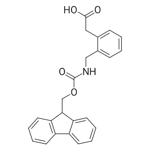2-(2-(((((9H-Fluoren-9-yl)methoxy)carbonyl)amino)methyl)phenyl)acetic acid