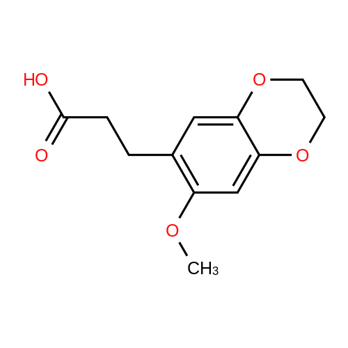 883545-08-2  3-(7-Methoxy-2,3-dihydrobenzo[b][1,4]dioxin-6-yl)propanoic acid