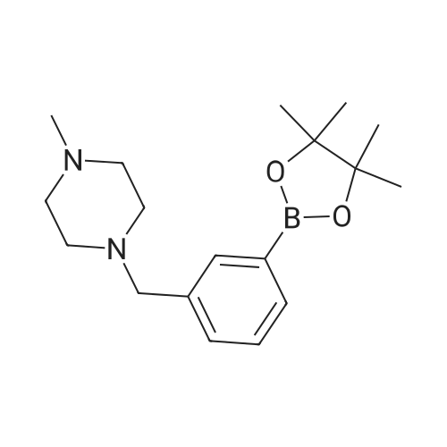 1-Methyl-4-(3-(4,4,5,5-tetramethyl-1,3,2-dioxaborolan-2-yl)benzyl)piperazine