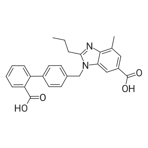 1-((2'-Carboxy-[1,1'-biphenyl]-4-yl)methyl)-4-methyl-2-propyl-1H-benzo[d]imidazole-6-carboxylic acid