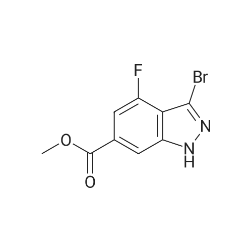 Methyl 3-bromo-4-fluoro-1H-indazole-6-carboxylate